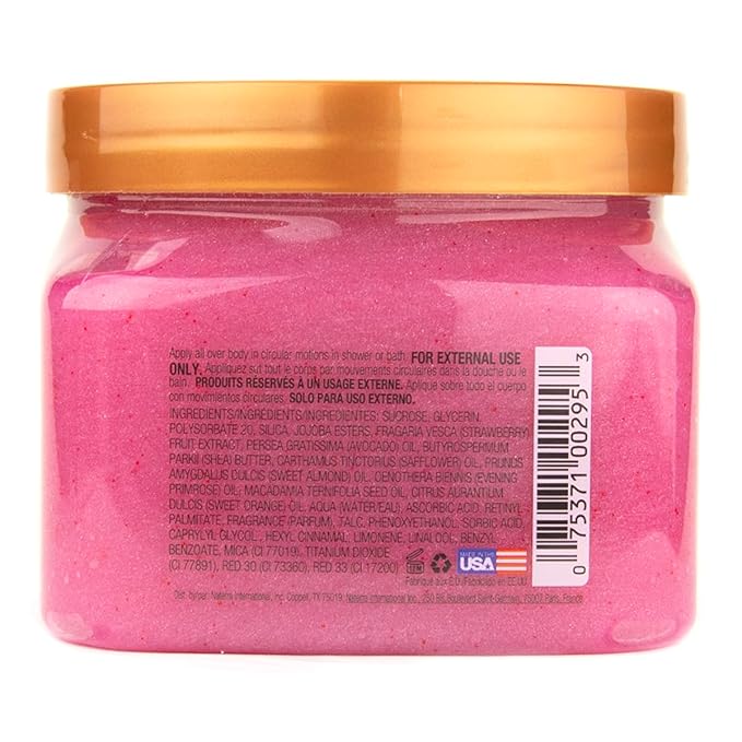 Tree Hut Cotton Candy Shea Sugar Scrub, Exfoliating, Hydrating & Moisturizing Body Scrub with Shea Butter & Nourishing Essential Oils, Smooth & Soften Skin, 18 oz