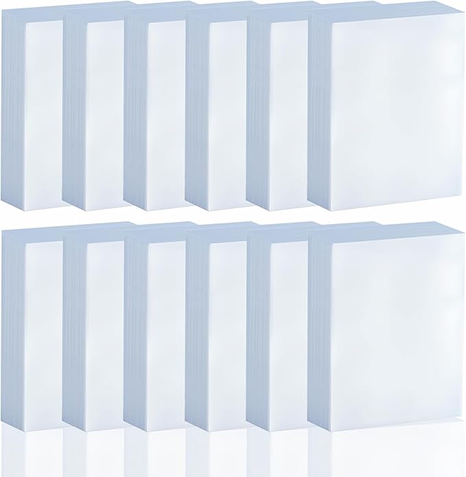 1200ct Penny Card Sleeves, Clear Sleeve for Trading Cards, Soft Sports Card Sleeve, Plastic Baseball Card Protector Sleeves for Football, Game, TCG, MTG