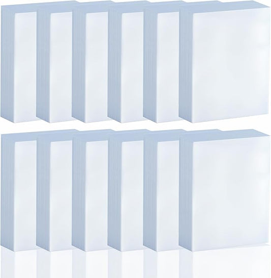 1200ct Penny Card Sleeves, Clear Sleeve for Trading Cards, Soft Sports Card Sleeve, Plastic Baseball Card Protector Sleeves for Football, Game, TCG, MTG