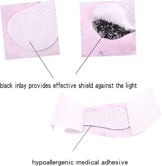 Adhesive Eye Patches for Kids – Cute Girls Design, 45 + 5 Bonus per Box, Regular Size, Breathable Material, Colorful and Fun Pattern, Hypoallergenic & Sensitive for Lazy Eye