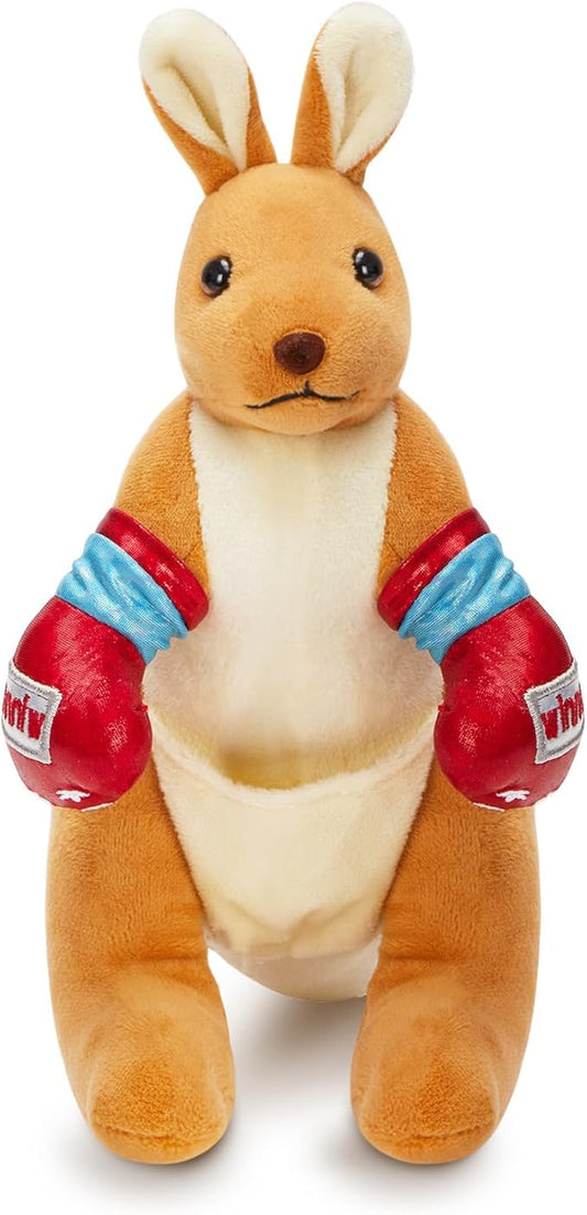 Boxing Kangaroo Plush Toy Stuffed Animal Kangaroo Plush Toys Playful Ease - Timeless Companions Birthday Gift,Boxing Kangaroo Stuffed Animal Ideal Present for Kids,Boys and Girls,11"