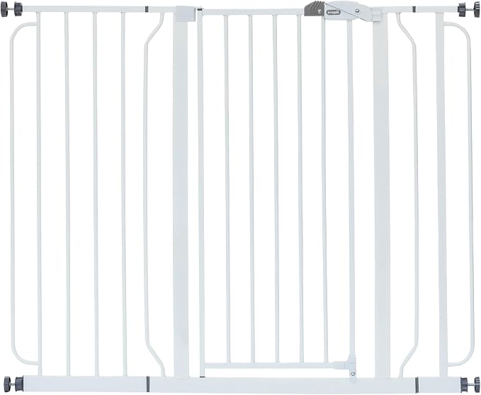 Regalo Safety 36" Extra Tall and 49" Wide Baby Gate for Doorways & Bottom of Stairs, Pressure Mounted Walk Through Baby Gate for Toddlers & Pets, Tested & Safe, American Designed, American Owned