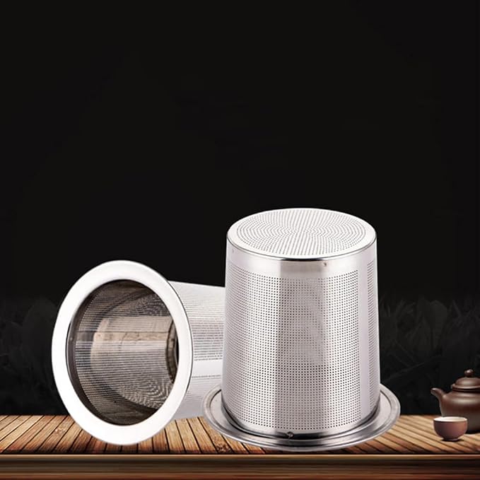 Zerodeko Tea Cup Filter Loose Leaf Tea Holder Tea Strainers Mesh Strainer Stainer Steel Strainer Teapot Infuser Basket 7cm Tea Infuser Tea Diffusers for Home Coffee Cold Brew