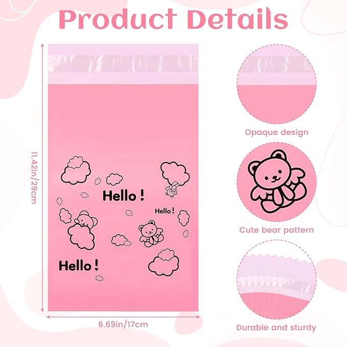 100 Pcs Sanitary Napkin Disposal Bags,Feminine Hygiene Disposal Bags for Pads,Tampon Sanitary Bag for Women Girls Privacy Protection(Pink)
