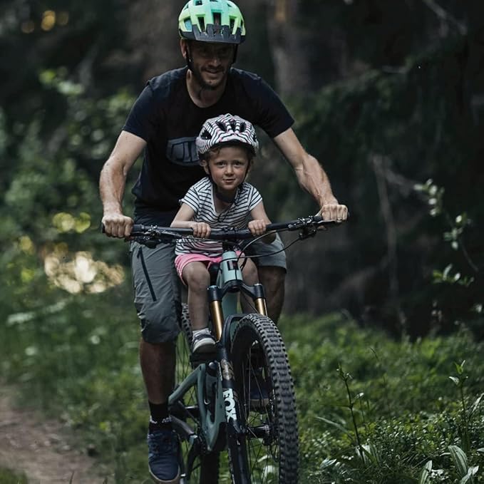 Kids Ride Shotgun - Child Bike Seats - Front Mounted, for Children Aged 2~5 Years, Fits Most Adult Modern Mountain Bikes, Adjustable for Comfort