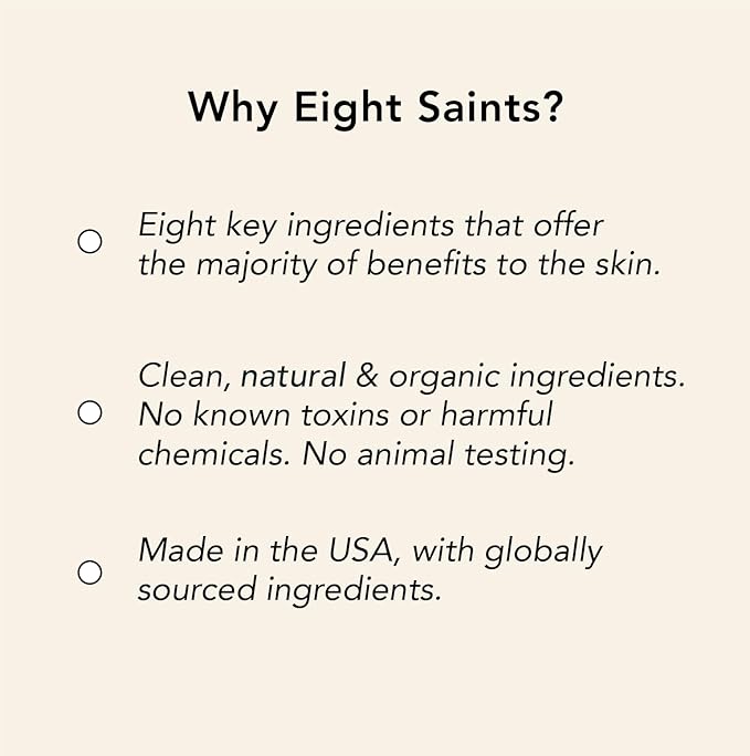 Eight Saints Frame Game Eyebrow Growth Serum for Thicker, Fuller Brows, Natural & Organic Brow Enhancing Treatment for Thin & Sparse Eyebrows, Nourishing Eyebrow Serum, 0.14 fl oz