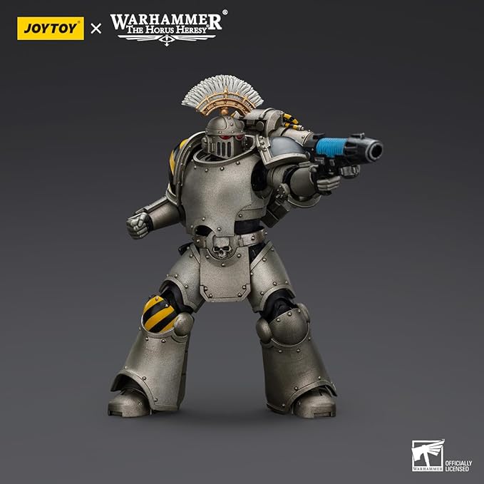 JOYTOY 1/18 Action Figures - Warhammer The Horus Heresy Iron Warriors MKlll Tactical Sergeant - 5‘’,Highly Posable Collectible Model Ages 15+