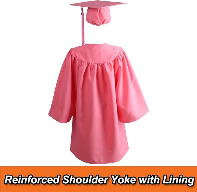 OSBO GradSeason Unisex Matte Kindergarten Graduation Gown Cap Tassel Set 2025