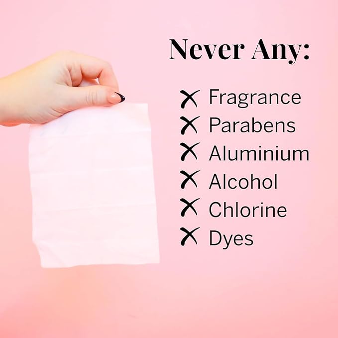 Pixie Feminine Wipes - Flushable, Biodegradable, & Ph Balanced - Individually Wrapped Packet Wipes for On The Go & Public Bathrooms - Wash & Cleaner For Your Menstrual Cups & Discs (3 Pack of 10)