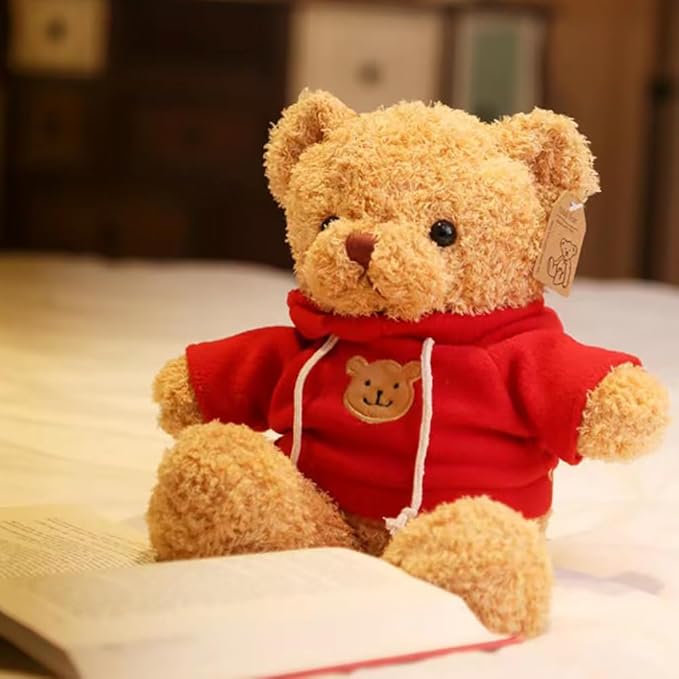Teddy Bear Stuffed Animal, Teddy Bear Plush Toy, Birthday for Kids Boys Girls Friends (Pink, 12inch)