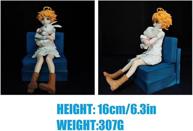KPOP Anime Figure,Ray-Norman-Emma Figure Anime Figure Cute Cartoon Action Figures Desktop Ornaments