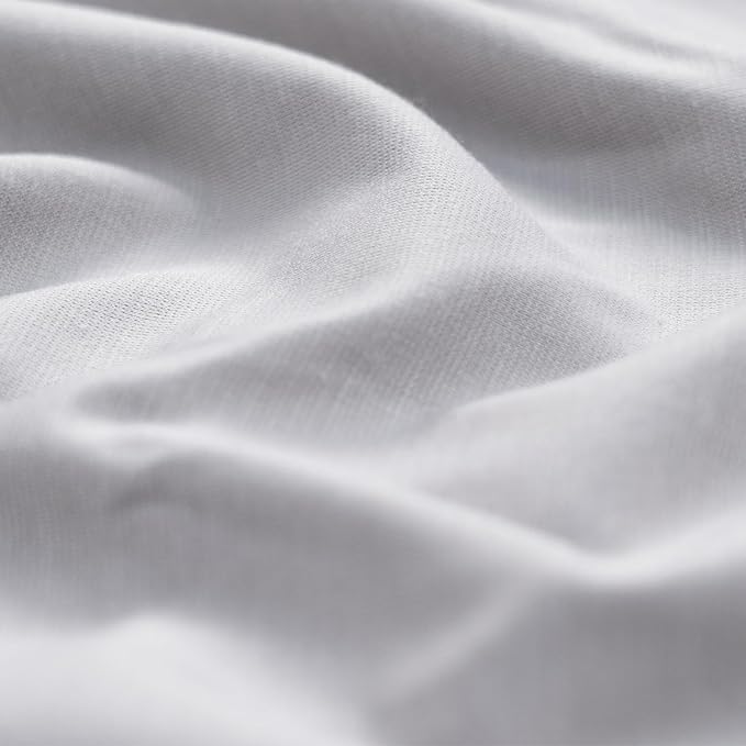 Meiz Cooling Pregnancy Pillow Cover, Maternity Pillow Cover, U Shaped Pregnancy Pillow Cooling Jersey Cover, Grey