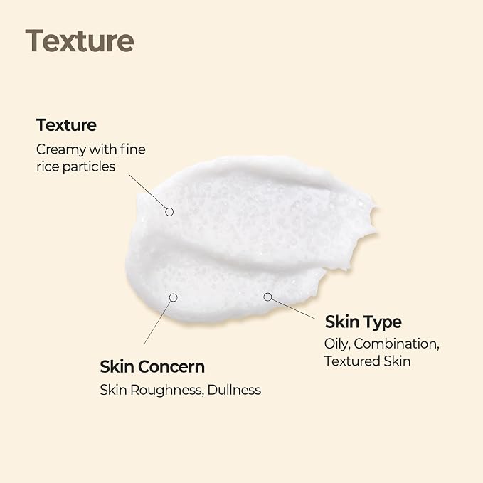 SKINFOOD Rice Mask Wash Off 3.5oz / Gently Exfoliates the Skin/Softening with Nutrient Rich Rice