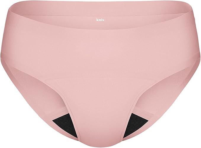 KNIX Super Leakproof No-Show Bikini Period Underwear – Heavy Flow, Reusable Absorbent Menstrual & Incontinence Panties