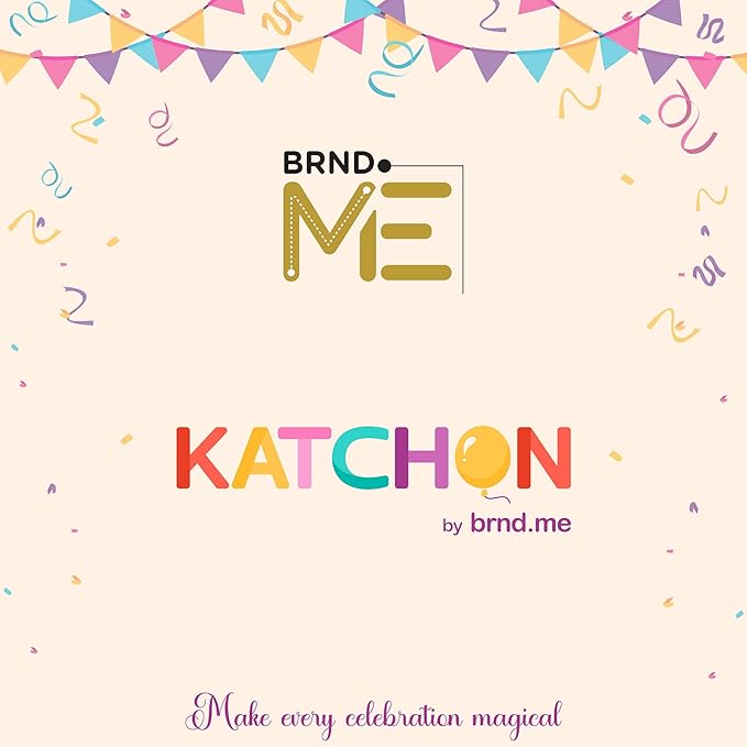 Katchon, Large Metallic Maroon and Orange Foil Balloons -22 Inch-Pack of 6 | Fall Decorations For Home | Thanksgiving Balloons | Thanksgiving Decorations | 4D Foil Balloon Orange, Red Party Decoration
