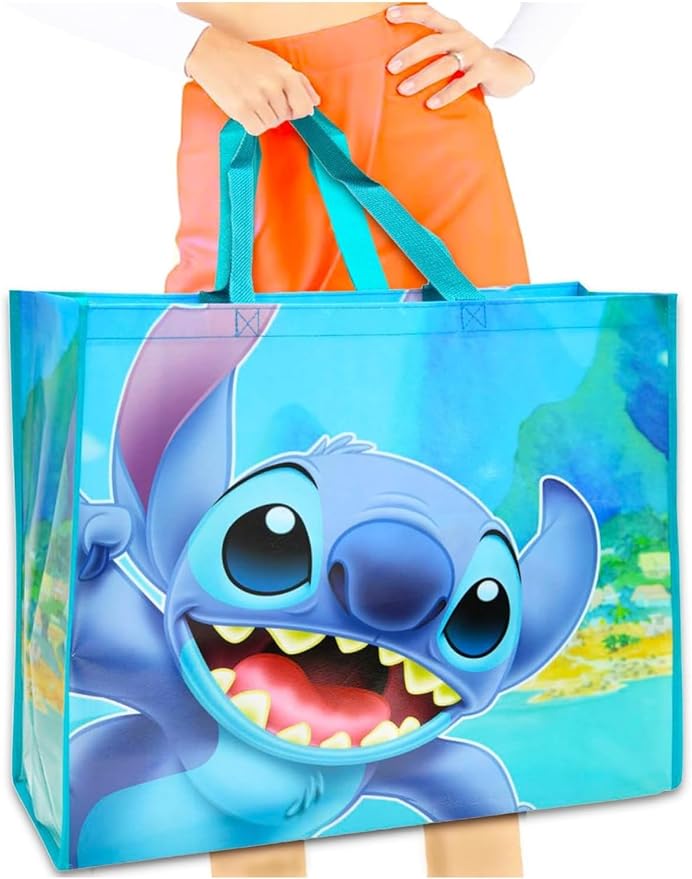 from Lilo and Stitch Giant Extra Large 26" inch Premium Reusable Tote Bag