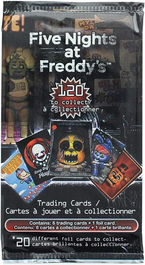 Just Toys Intl. Five Nights at Freddy's Trading Card Pack