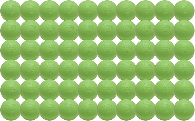 Champion Sports Lacrosse Balls – Official Size SEI Certified, Multi-Color Packs of 3, 6, or 12 for Practice & Games