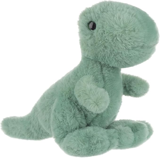 Apricot Lamb Toys Plush Dinosaur Stuffed Animal Soft Cuddly Perfect for Girls Boys (Green Dinosaur, 10 Inches)
