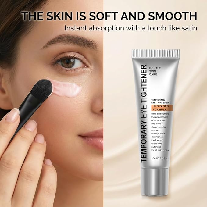 Instant Firming Lifting Eye Cream, Eye Temporary Tightening Gel , Perfection Eye Tightener Cream, Firm and Smooth The Look of Fine Lines for Wrinkles,Puffiness &Fine Lines Upgraded Formula (1.34oz-2)