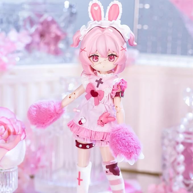 CALEMBOU BJD Blind Box, Electronic Cute Pet Series 20cm Ball Jointed Doll, Cute Dress Up Doll with Joints, Collection Action Figure Toys, Gift for Girls Boys (Electronic Cute Pet-1pc)