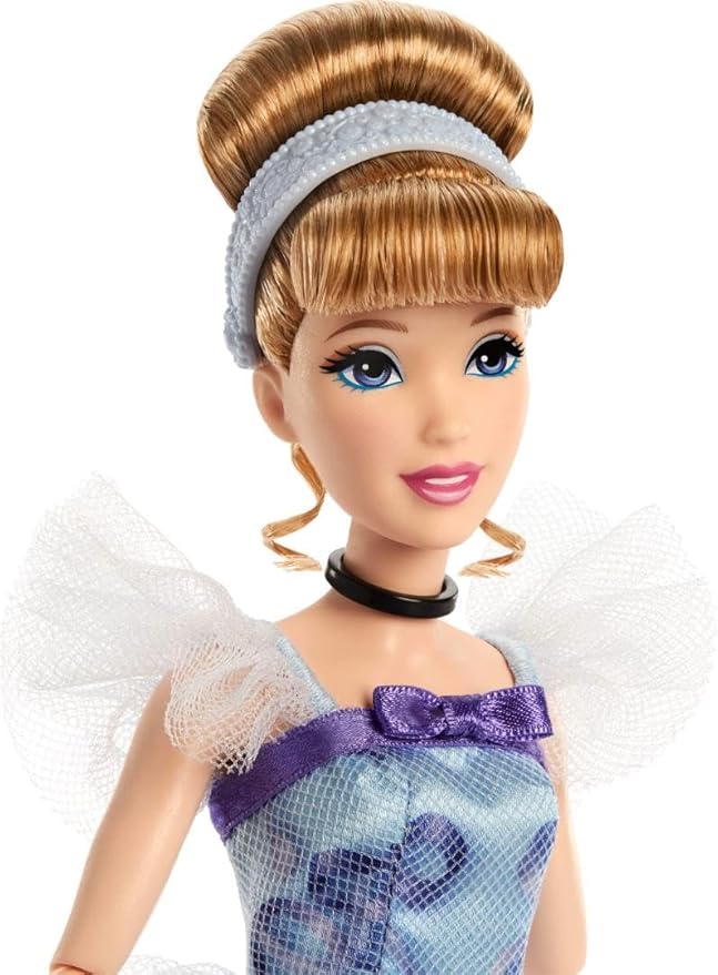 Mattel Disney Princess Cinderella Birthday Collectible Fashion Doll, Inspired by Disney Movie, Special Occasion Gifts for Kids & Collectors