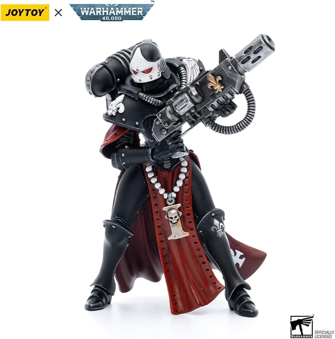 JOYTOY 1/18 Action Figures - Warhammer 40,000 Adepta Sororitas Battle Sister Sister Jurel - 4‘’,Classic Character,Collectible,Age 15 and Above