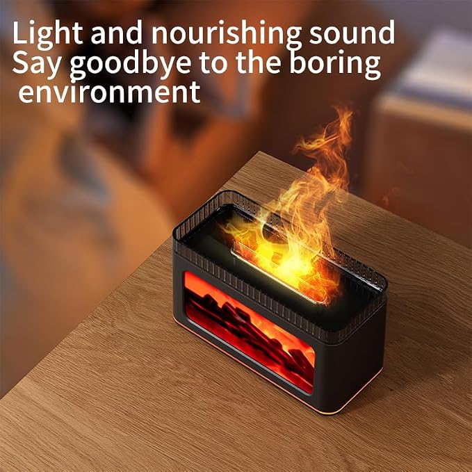 Essential Oils Diffuser, 200ml Ultrasonic Aroma Diffusers with Cool Mist, Salt Lamp Aromatherapy Diffuser with Auto-Off Protection for Home, Office, Bedroom (White - Deer)