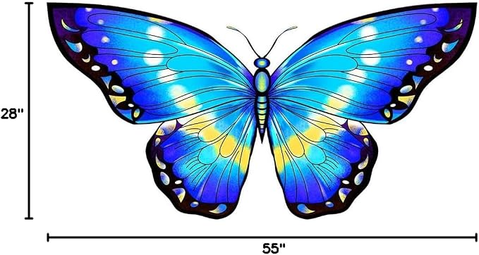 HONBO Butterfly Kites for Kids & Adults, Easy to Fly for Beginners, Each Kite with 300ft Line Handle,Beginner Kite for Kids Ages 4-8,Beach Kites for Outdoor Activities & Family Trip