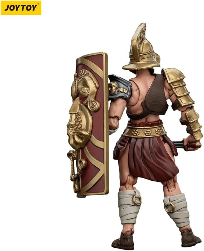 JOYTOY 1/18 Strife Roman Gladiator Murmillo Collector's Edition Action Figure-4.25in