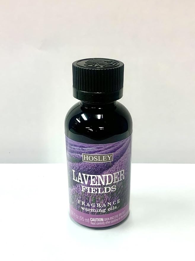 Hosley Lavender Scented Warming Oil for, Meditation, Yoga, Spa Highly Scented Fragrance Oils for Home 55 ml Bottles (Pack of 5)