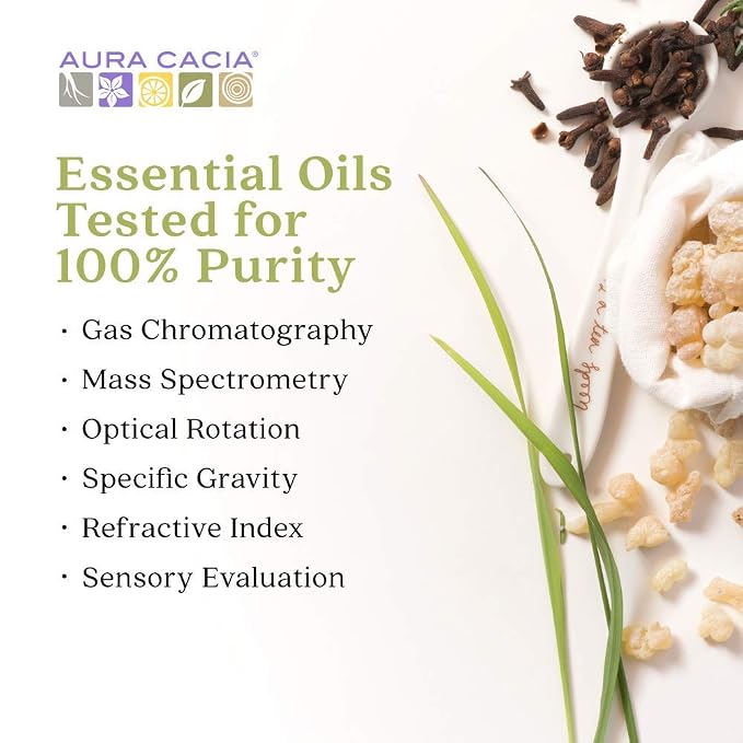 Aura Cacia Relaxing Lavender Aromatherapy Mist, 4-Ounce, Lavender Pure Essential Oils, Sweet & Floral Aroma