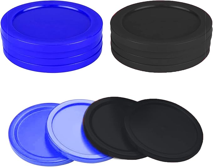 3.25 or 2.5 Inch Air Hockey Pucks - Professional, Durable Pucks for Large Tables - Compatible with Standard Pushers and Goals - Best Air Hockey Accessories for Fun and Entertainment by INSCOOL