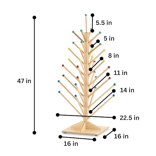 Jonti-Craft 0488JC Puppet Tree for 33 Puppets