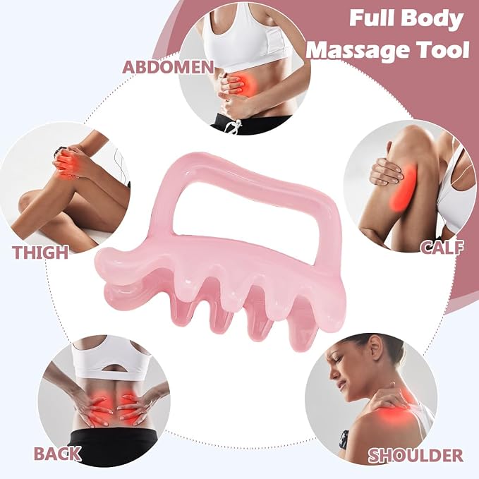 Lymphatic Massager for Cellulite Remover Body Sculpting - Handheld Cellulite Massage Tool for Body Bloat Blood Circulation Lymphatic Drainage Fascia Massage