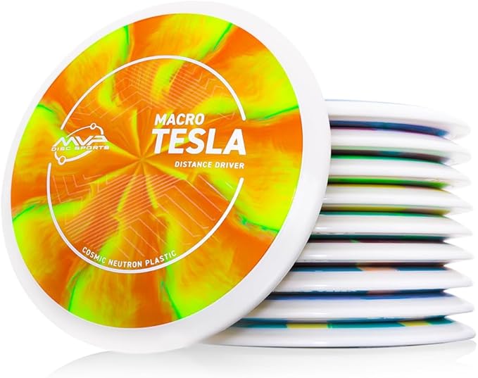 MVP Disc Sports Macro Tesla Disc Golf Mini Marker (Pick Your Favorite Plastic!)