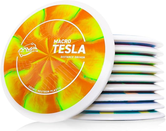MVP Disc Sports Macro Tesla Disc Golf Mini Marker (Pick Your Favorite Plastic!)