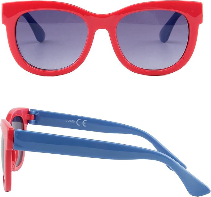 KENBO Kids Sunglasses for Girls UV Protection Toddler Sunglasses