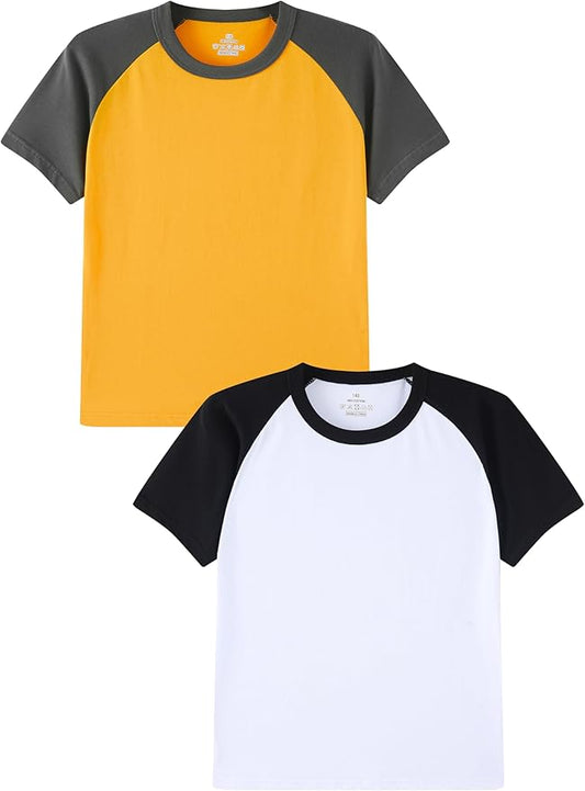 Family Feeling Boys Short Sleeve Crewneck Kids T-Shirts Top Girls Tee