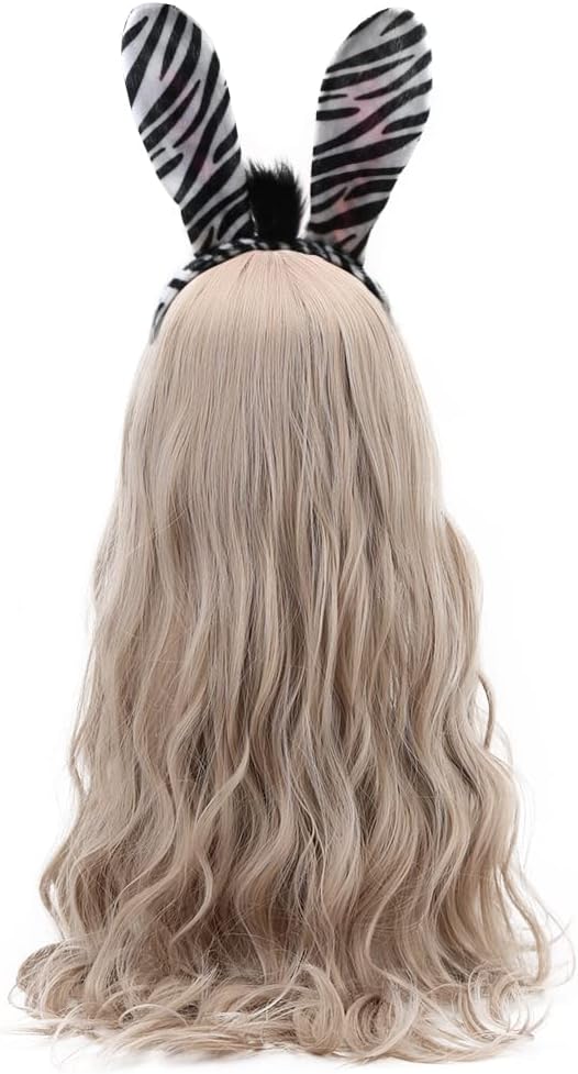 Plush Animal Ears and Horns Headband-Halloween Christmas Festival Theme Party Animal Cosplay Costume Headbands