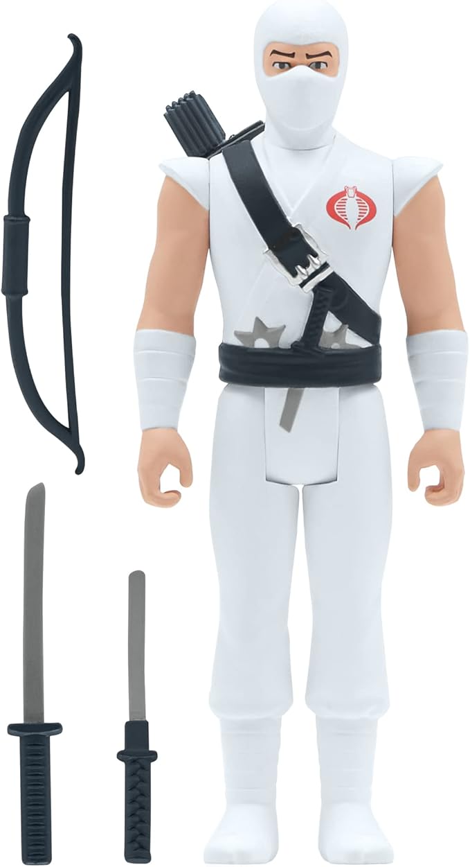 Super7 G.I. Joe Storm Shadow 3.75 in Reaction Figure