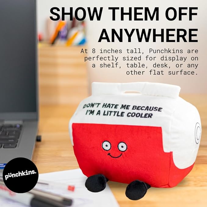 Teddy Bear Plushie - Leave Me Alone, I'm Introverting Sassy Stuffed Bear, Gift for Introverts, Teddy Bear Toy for Gifting