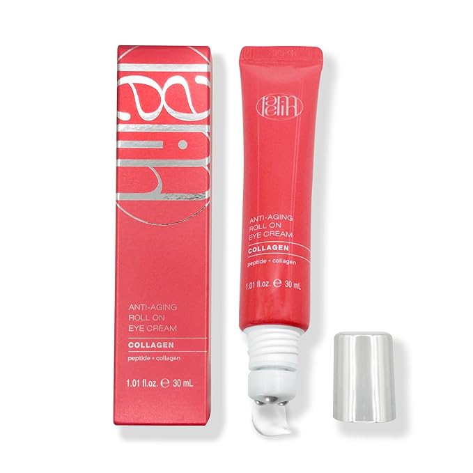 Lamelin Eye Cream Roller, Collagen & Peptides for Total Eye Lift, Rapid Wrinkle Repair, Dark Circle & Under Eye Bag Treatment, Anti-Aging & Hydrating Formula, 1.01 Fl Oz. Made In Korea....