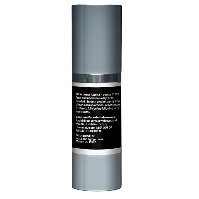 Kra'sa Vi Eye Cream - Reduce Wrinkles, Dark Circles, Under Eye Bags, Puffiness - Anti-Aging Eye Cream - Lightweight, Non-Greasy, Alcohol-Free Formula - Lasting Results