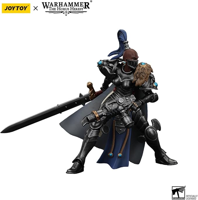 JoyToy Warhammer Horus Heresy Sisters of Silence Argent Lynx Vigilator Cadre Vigilator 2, 1:18 Scale 4.17in Action Figure Mecha Joy Toy Collection Model