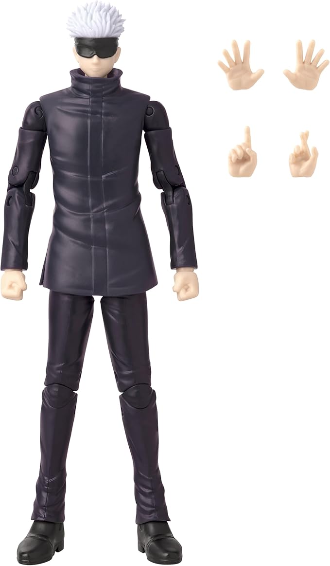 JJK Action Figure Gojos Anime Figures Movable Interchangeable Parts Anime JJK Figurine 6.69IN