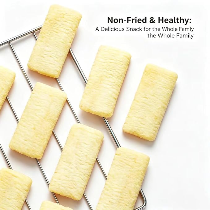 Korean Milk Rice Snacks – Creamy Milk Flavor, Crispy & Crunchy, Individually Wrapped, 10.6 oz (300g) per Bag