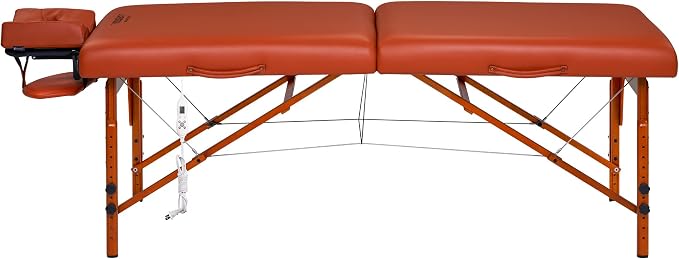 Master Massage 31" Santana Therma Top Portable Massage Table Package (Built in Heating Pads)- Esthetician Bed- Folding Massage Table with Heated Top