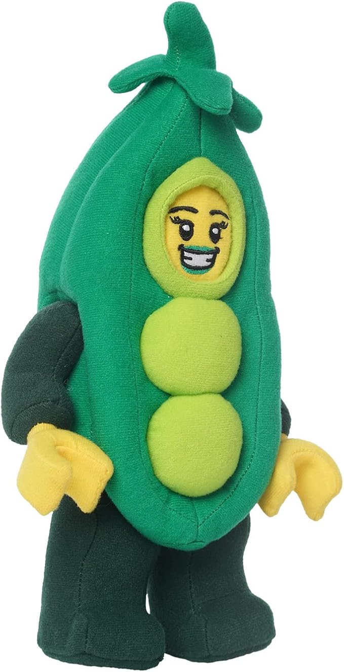 Lego Minifigure Peapod Costume Girl 9" Plush Character