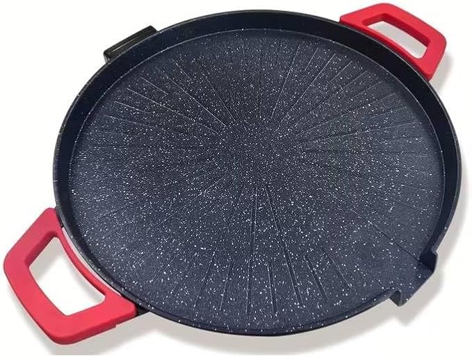 Smokeless Indoor Electric Grill & Nonstick Griddle – Compact, Fast-Heating Tabletop Grill for Steaks, Burgers, Pancakes, BBQ, and Everyday Indoor Cooking (Deep)